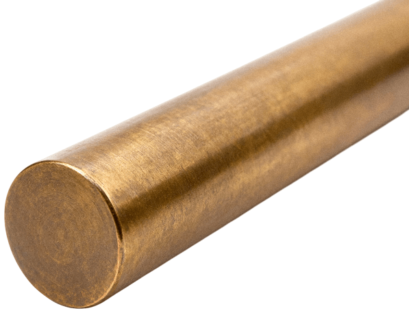 Круг бронзовый х/д БрА5 5 мм ГОСТ 18175-78 фото