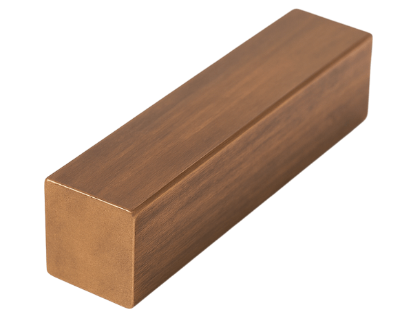 Квадрат бронзовый х/д БрБ2 40х40 мм ГОСТ 15835-2013 фото