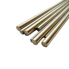 Мельхиоровый пруток тянутый круглый мягкий фото