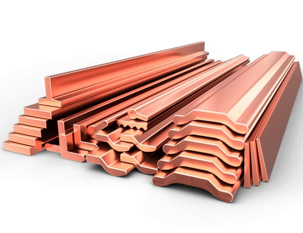 Профиль медный П-образный тянутый М3 5х48х2 мм ГОСТ 4134-2015 фото