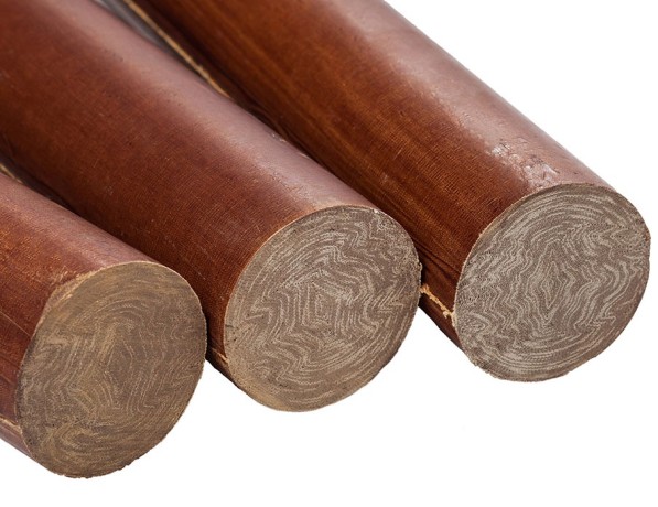 Текстолит стержень электротехнический 25х450 мм ГОСТ 5385-74 фото