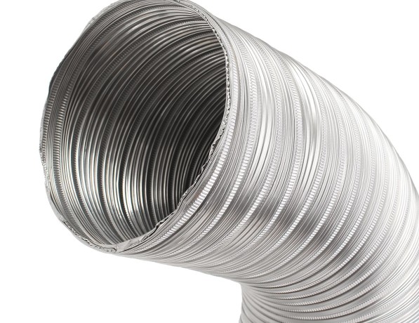 Труба алюминиевая прессованная круглая гофрированная вентиляционная АВТ 8х1,5 мм ГОСТ 18482-79 фото